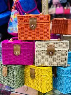 Bolsa de Praia Quadrada Versátil Feminina - comprar online