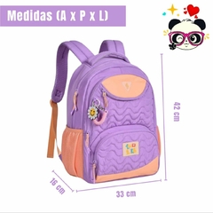 Mochila Escolar Luluca Original - comprar online