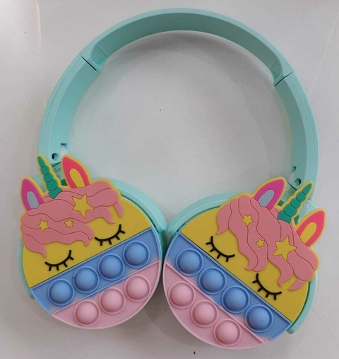 Auriculares inalámbrico unicornio pop it