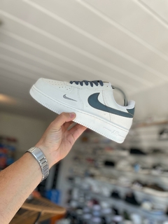 NIKE AF1 DOBLE PIPA GRIS OSCURO