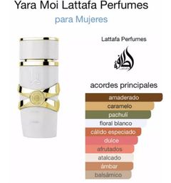 PERFUME ARABE MUJER LATTAFA YARA MOI 100 ml en internet