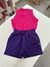 Shorts feminino em moletinho - Villa MR Kids