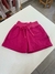 Shorts feminino em moletinho