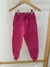 Calça moletom pink
