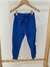 Calça jogger canelada azul royal