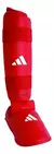 Caneleira Karatê adidas Com Protetor De Pé Wkf Vermelho - comprar online