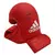 Luva de Karate adidas Competition sem Dedão WKF Vermelho