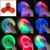 Luz led luminoso spinner mão spinners superior brilho na luz escura edc figet s - comprar online