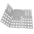 Folding Clothes Folder Board para Criança e Adulto, Quick Household Cloth Close - Casa Xique Xique