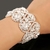925 Prata Charme Pulseiras Para Mulheres, AAAAA Pulseira De Cristal De Zircão, - loja online