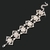 925 Prata Charme Pulseiras Para Mulheres, AAAAA Pulseira De Cristal De Zircão, - loja online