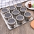 Frascos de especiarias magnéticos com cremalheira de parede Latas de especiaria - comprar online