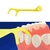 Venda quente 50 pçs profissional dental floss picaretas palitos vara com portá - Casa Xique Xique