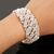925 Prata Charme Pulseiras Para Mulheres, AAAAA Pulseira De Cristal De Zircão, - loja online