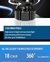 Lâmpada de nevoeiro do farol do carro LED, 360 Canbus, 9012, HIR2, H7, H1, H3, - Casa Xique Xique