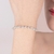 Pulseira de bola oca com corrente para mulheres, joalheria fina, bonita e adorá - Casa Xique Xique