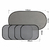 Imagem do 3D Photocatalyst Mesh Sun Visor, Window Screen Sunshade, Cortina do carro, Tampa
