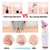 elétrico facial cravo removedor de pó poros limpador acne manchas preto remoç