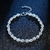 Pulseira de bola oca com corrente para mulheres, joalheria fina, bonita e adorá - Casa Xique Xique