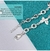925 Sterling Silver Five Butterfly Chain Pulseira Para Mulheres, Moda Charme, Fe - Casa Xique Xique