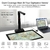 Viisan s21 a2/a3 grande formato overhead livro & scanner de documentos 23mp de a na internet