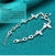 925 Sterling Silver Five Butterfly Chain Pulseira Para Mulheres, Moda Charme, Fe - Casa Xique Xique