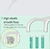 300 pçs dental flosser varas palitos de dentes com linhas ultra fino dente pica
