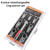 Imagem do Chave catraca Cabeça desmontavel Ratchet Wrench