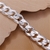 New High-end das Mulheres Mens Fine S925 Sterling Silver Bracelet Moda Jóias Pr