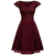 Imagem do Vestido de renda retrô com decote em v feminino,