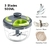 Moedor de carne manual, 500ml/900ml, utensílios de cozinha, batedeira, corte de - loja online