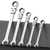 Flexível Ratcheting Combination Wrench Set Chave de Catraca Chave Metric Hand T na internet
