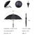 Guarda-chuva grande com cabo longo criativo, espada samurai à prova de vento - comprar online