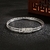 Bracelete em Forma de Folha Aberta para Mulheres, 925 Prata Esterlina, Pulseira - Casa Xique Xique