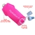 AXEN-Garrafa de água dobrável rosa para menina, dobrável, garrafa macia, TPU, - Casa Xique Xique