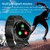 Smartwatch impermeável para homens e mulheres, chamada bluetooth, esporte, freq