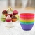 Imagem do Forma Redonda Muffin Cupcake Cozimento Moldes 12pcs/24pcs Silicone