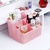 Multifuncional Rattan Basket Organizer, Desktop Storage Box, Plástico Doméstic - loja online
