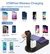 Imagem do Carregador sem fio Stand Pad para iPhone, carregamento rápido Dock Station, iPh