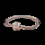 925 Sterling Silver Pulseira em Forma de Coração, adequado para Pandora, Bucke - loja online