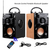 Alto-falante Bluetooth sem fio, Subwoofer, Rádio FM, Estéreo 3D, Karaoke Sound