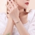 Imagem do 925 Sterling Silver Lindas Estrelas Pulseiras para As Mulheres Coreano Designer
