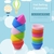 Forma Redonda Muffin Cupcake Cozimento Moldes 12pcs/24pcs Silicone na internet