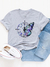 Camiseta de manga curta casual - Casa Xique Xique