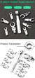 Chave catraca Cabeça desmontavel Ratchet Wrench na internet