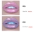 Handaiyan 6 cores gloss labial longlasting glitter vermelho batom nude líquido - Casa Xique Xique