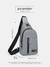Peito Bag Moda Nova Cor Sólida Homens Peito Bag Outdoor Casual Moda Um Ombro Cr - loja online