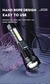 Lanternas LED luz tática 1500 E 2600 mAh com ZOOM - Casa Xique Xique