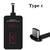 10w qi receptor de carregamento sem fio para samsung huawei xiaomi Iphone5-7 uni - comprar online
