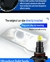 Lâmpada de nevoeiro do farol do carro LED, 360 Canbus, 9012, HIR2, H7, H1, H3, - Casa Xique Xique